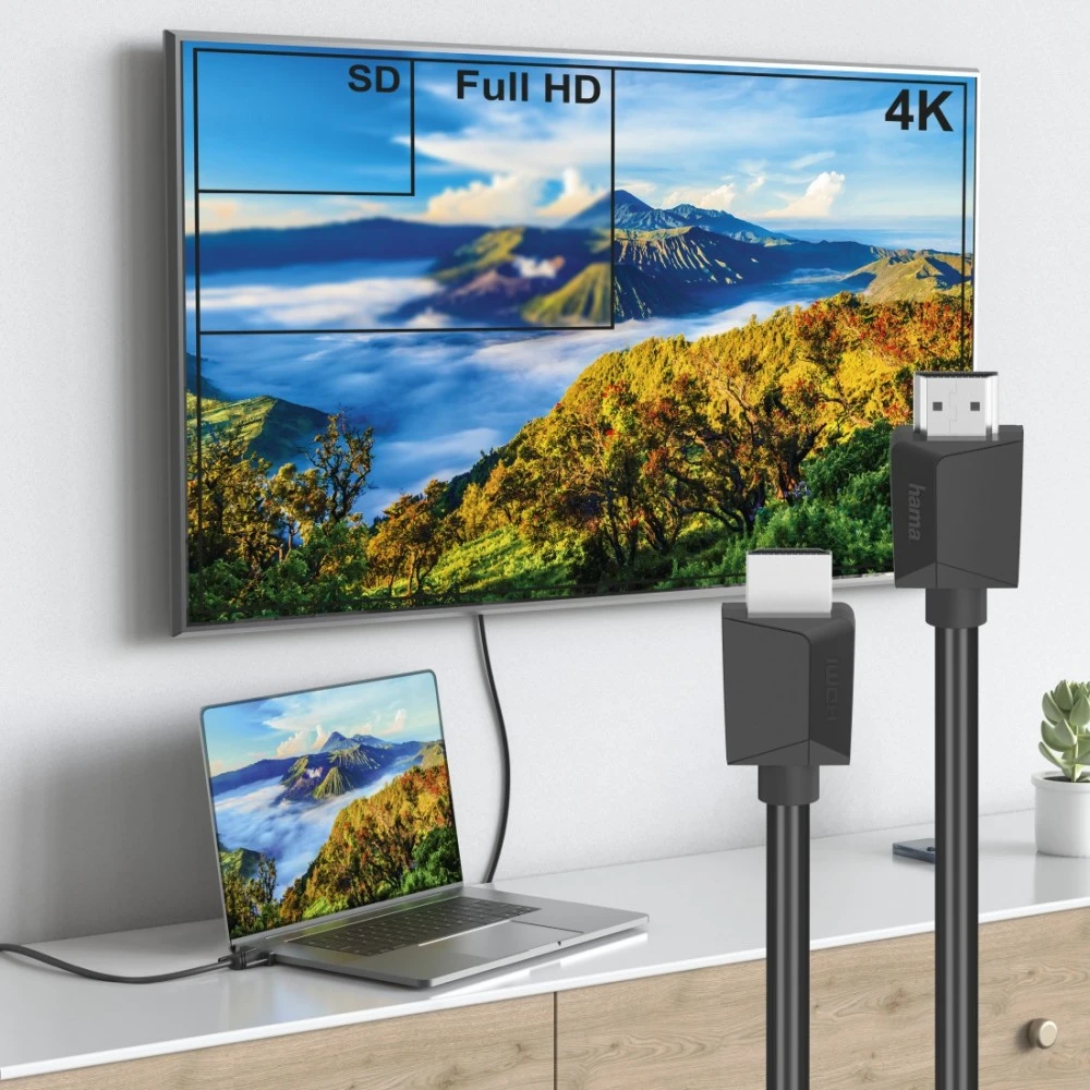 HDMI laidas Laidas Hama 002050040000