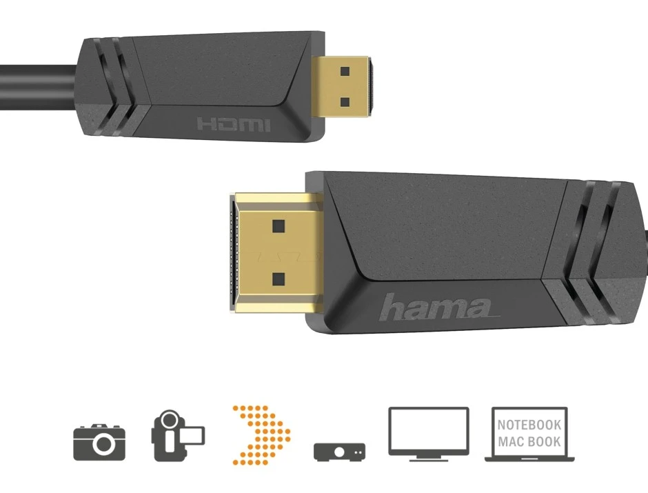 HDMI laidas Laidas Hama 002050160000