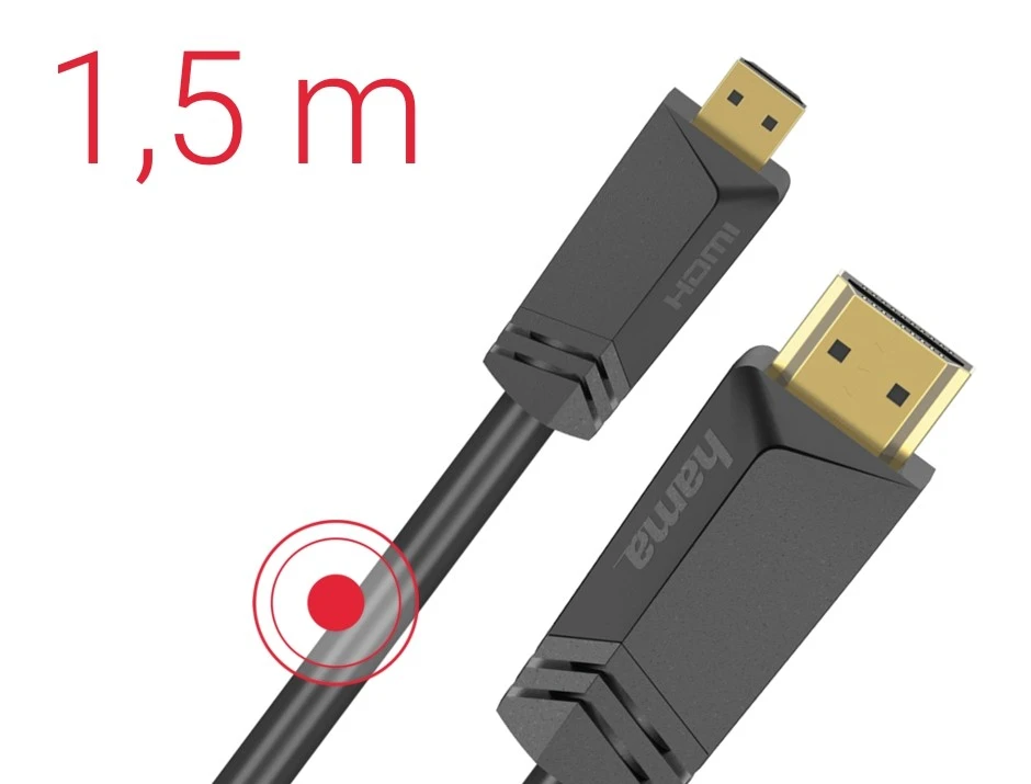 HDMI laidas Laidas Hama 002050160000