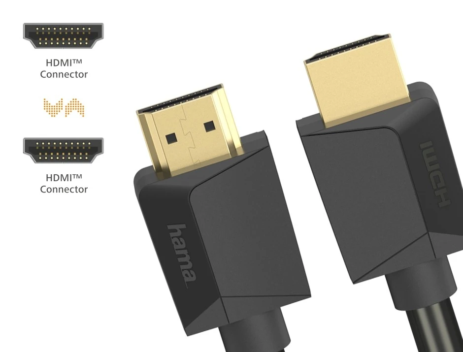 Hama HDMI 2.1 8K 3m, itin didelė sparta