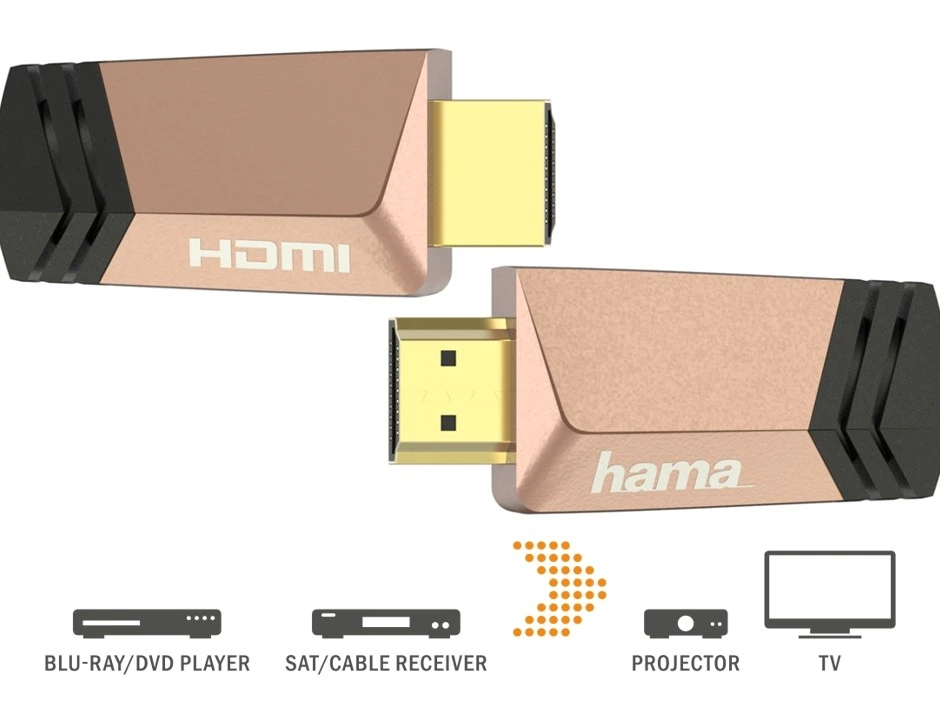 Hama HDMI 2.0B 4K, 1,5m, Premium