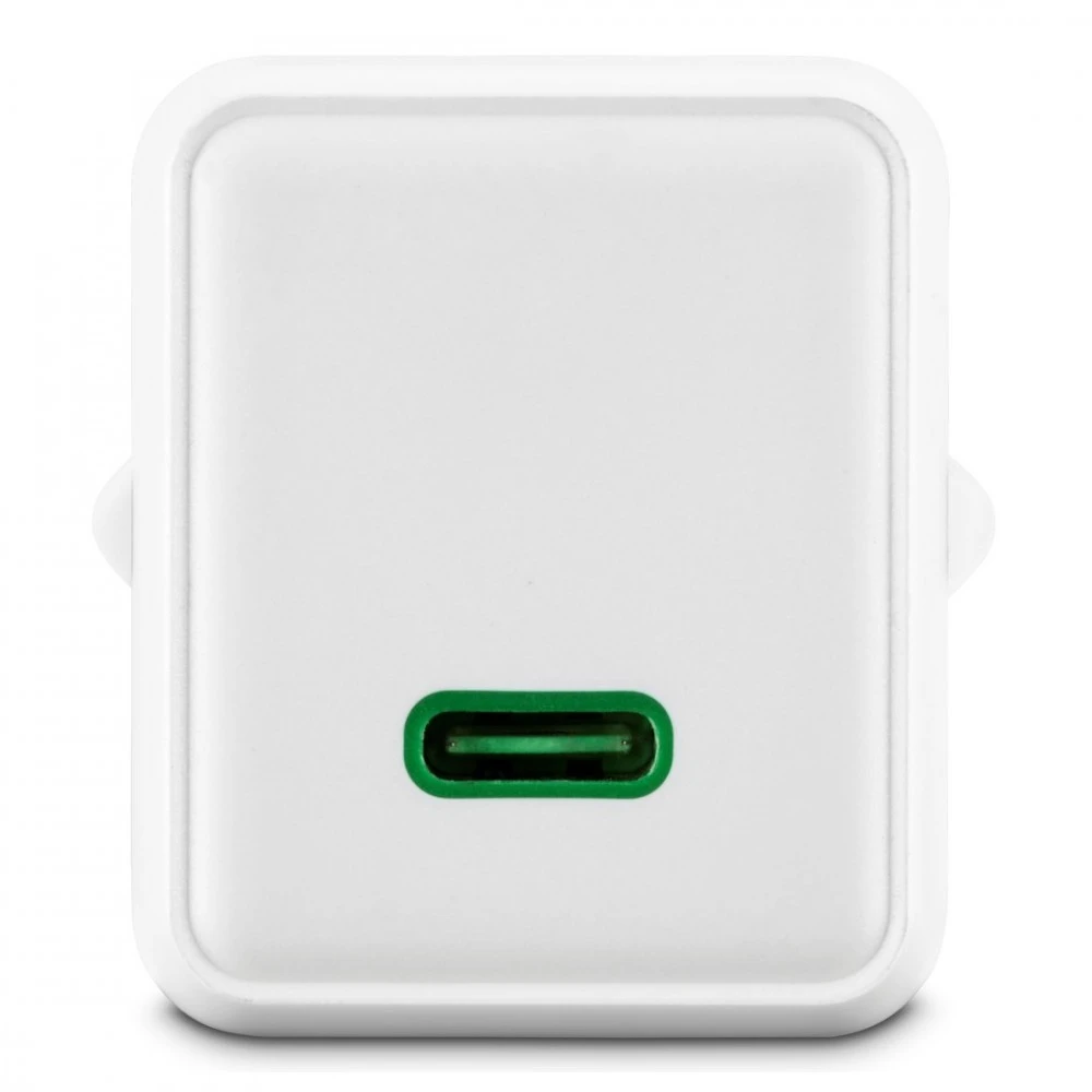 Hama supermini 45W GaN PD/QC 1x USB-C balta