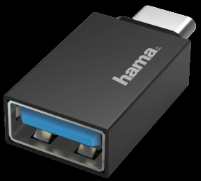 Hama USB-C į USB-A 3.2 perėjimo jungtis su korpusu