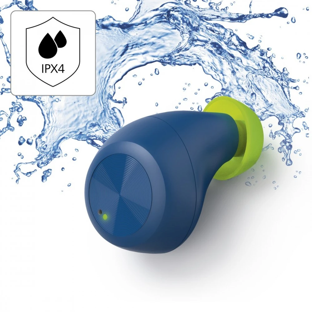 Planšetinis kompiuteris Hama "Spirit Chop" Bluetooth ausinės, tikros belaidės, įdedamos į ausis, mėlynos