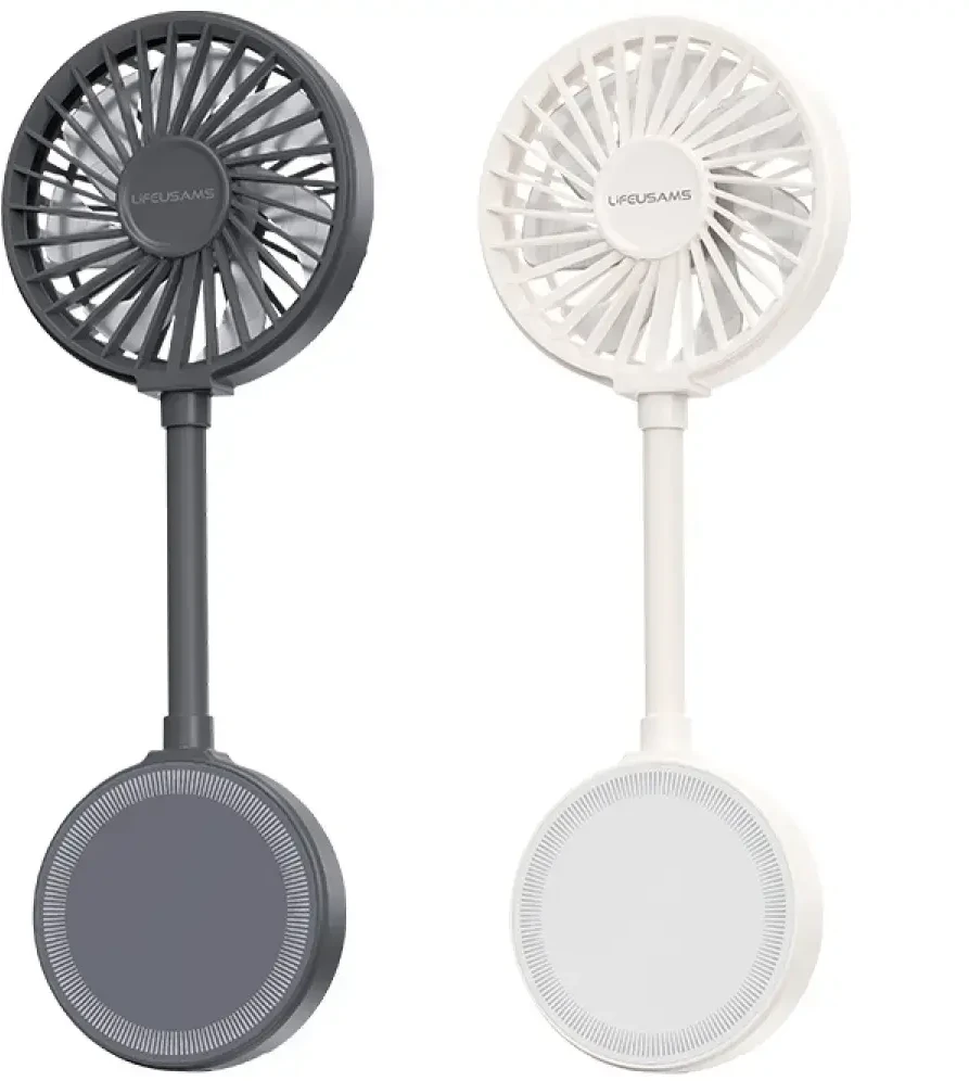 Rankinis ventiliatorius USAMS LiFE LU02 baltos spalvos