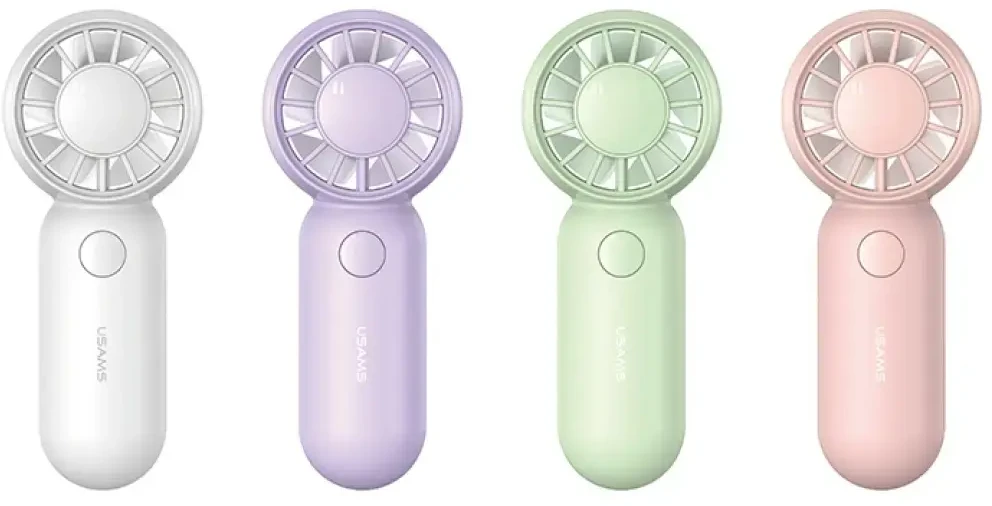 Rankinis ventiliatorius USAMS Mini Pocket ZB354 baltos spalvos
