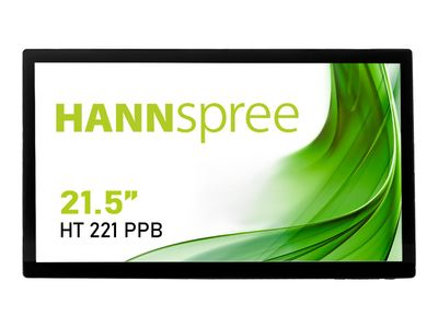 Carruzzo Hannspree HT 221 PPB kompiuterio monitorius 54,6 cm (21.5″) 1920 x 1080 pikseliai „Full HD“ LED Lietimui jautrus ekranas Juoda