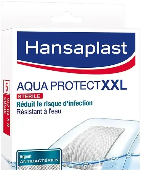 "Hansaplast Aqua Protect XXL" 5 vienetai