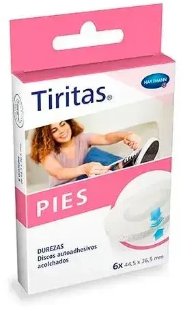Hartmann Tiritas Piez Durezas 6 Vnt.