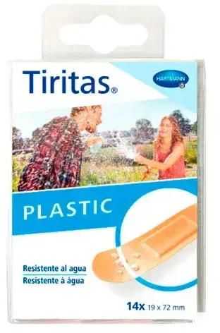 Hartmann plastikiniai pleistrai 19x72mm 14 vnt.