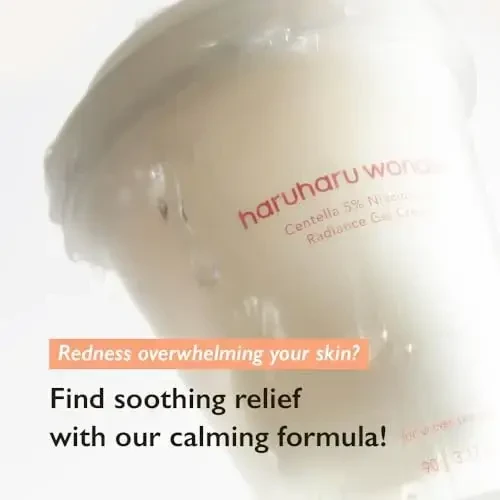 Haruharu Wonder - Centelės 5 % niacinamido spindesio suteikiantis gelinis kremas - 90 ml