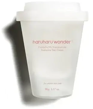 Haruharu Wonder - Centelės 5 % niacinamido spindesio suteikiantis gelinis kremas - 90 ml
