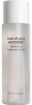 Haruharu Wonder Juodas Rice Hyaluronic Toneris veido tonikas su juodųjų ryžių ekstraktu ir hialurono rūgštimi, 150 ml