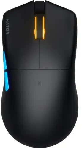 Pelė Myszka žaidimams Hator Pulsar3 Pro Wireless 3 HTM640 su laidu 30000 dpi optinė juoda