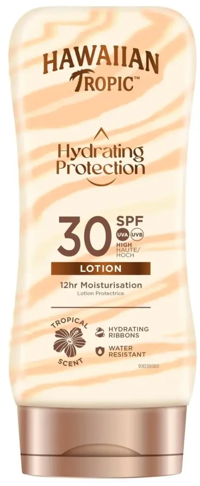 „Hawaiian Tropic“ drėkinamasis kremas nuo saulės SPF 30 (losjonas), 180 ml