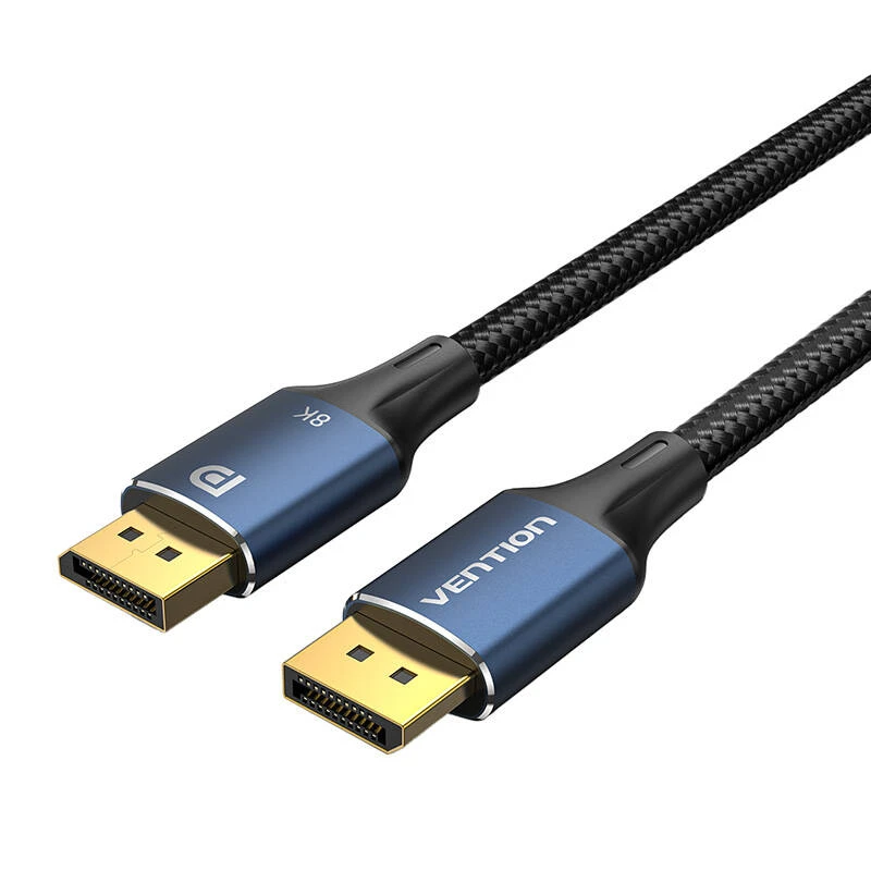 Vention HD DisplayPort 8K kabelis 5 m ventiliacijos HCELJ (mėlynas)