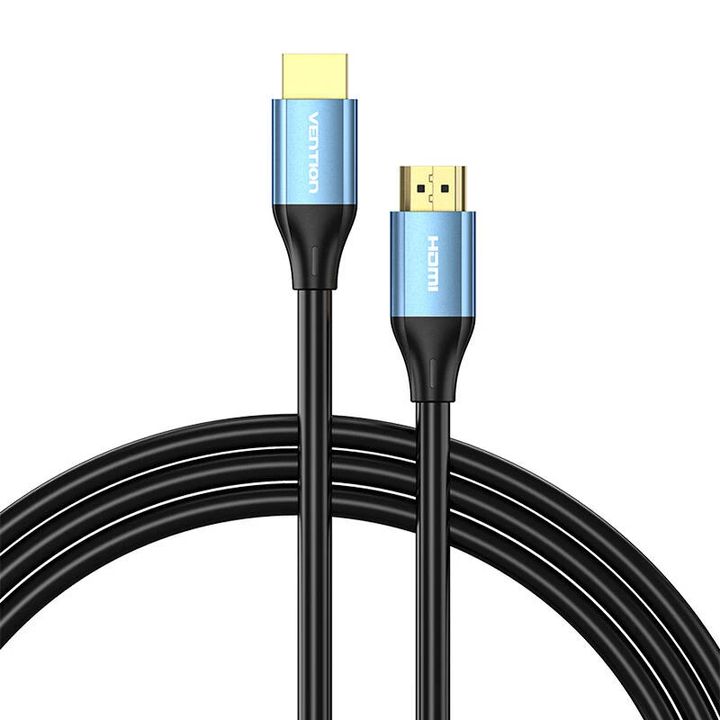 Vention HDMI 10 m laidas su mėlynais antgaliais