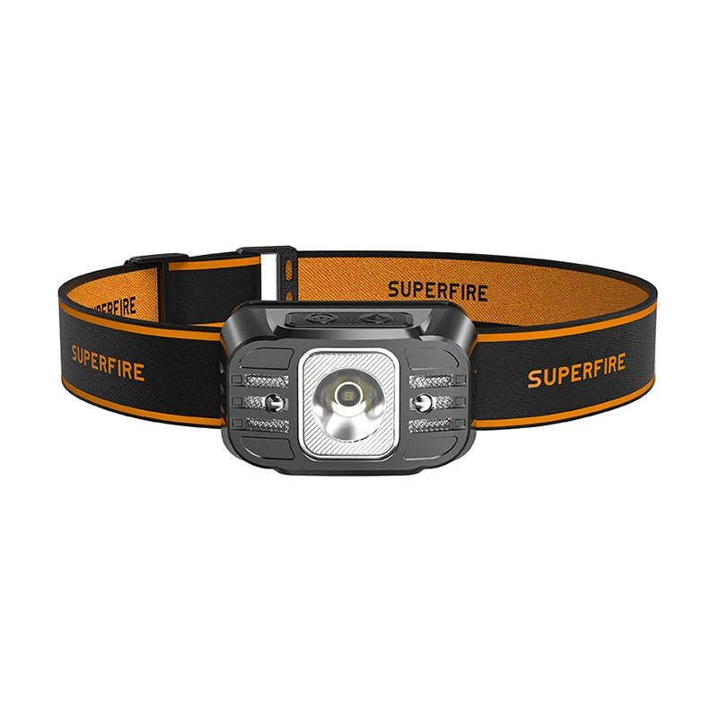 Galvos žibintas Superfire HL75-X, 220lm, USB
