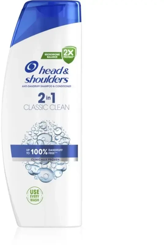 Head&Shoulders Šampūnas ir kondicionierius 2in1 Classic Clean (šampūnas ir kondicionierius nuo pleiskanų)