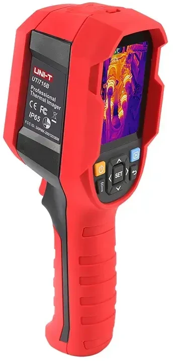 Profesionali termovizorinė kamera, 160x120, -20-550C, 25Hz, 2.8' TFT LCD, kamera 2MP, IP65, WIFI, video įrašymas, UNI-T