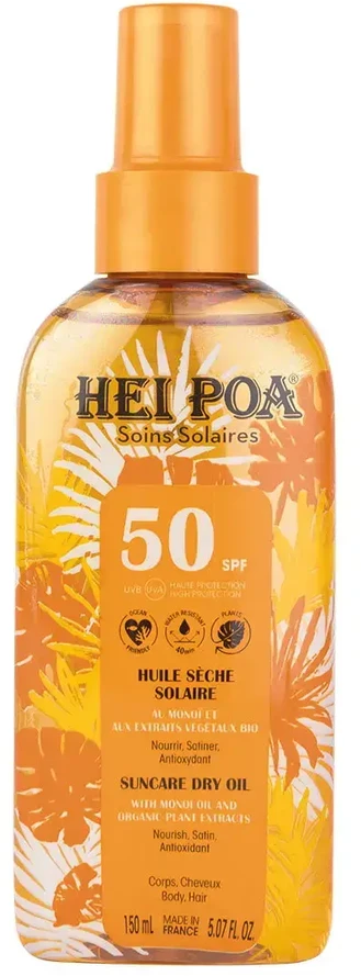 Hei Poa Suncare Apsauga nuo saulės Sunscreen Purškiklis SPF 50, 100 ml