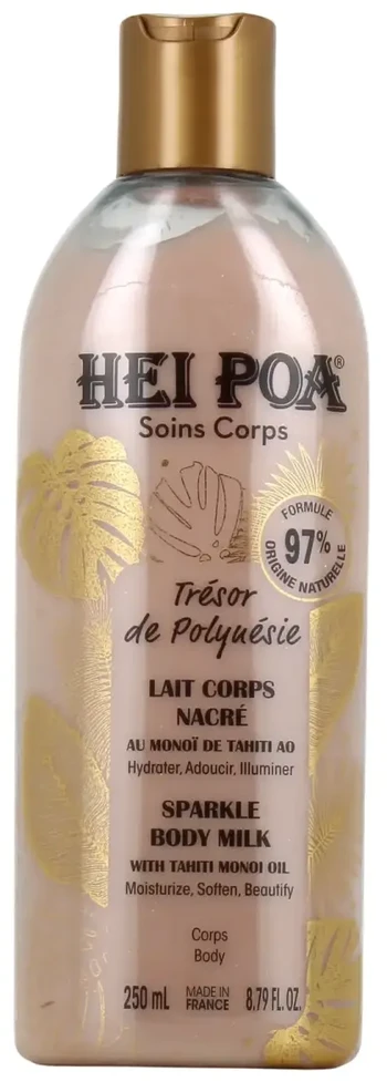 Hei Poa Tresor De Polynesie Sparkling Body Milk, 250 ml