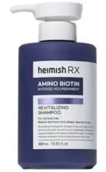 Heimish RX Amino Biotin Revitalizing Šampūnas šampūnas visų tipų plaukams, 400 ml