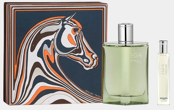 Hermès H24 Herbes Vives Estuche 2 Piezas
