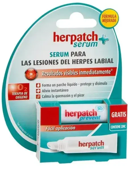 Herpatch serumas 5ml Prevent lūpų balzamas 4,8g