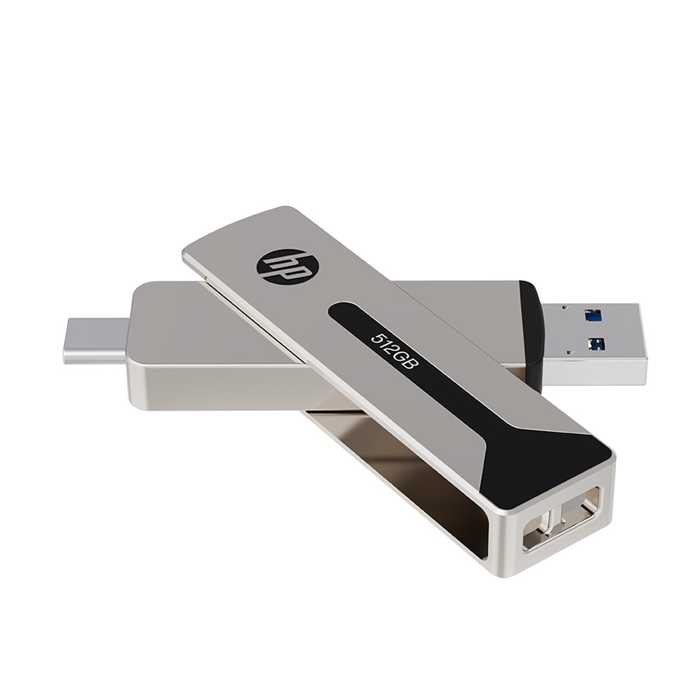 HP 512 GB USB-C/A 3.2 atmintinė