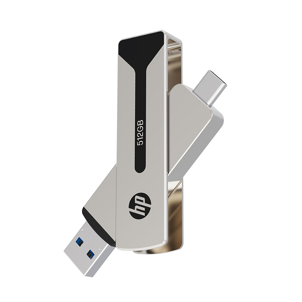 HP 512 GB USB-C/A 3.2 atmintinė
