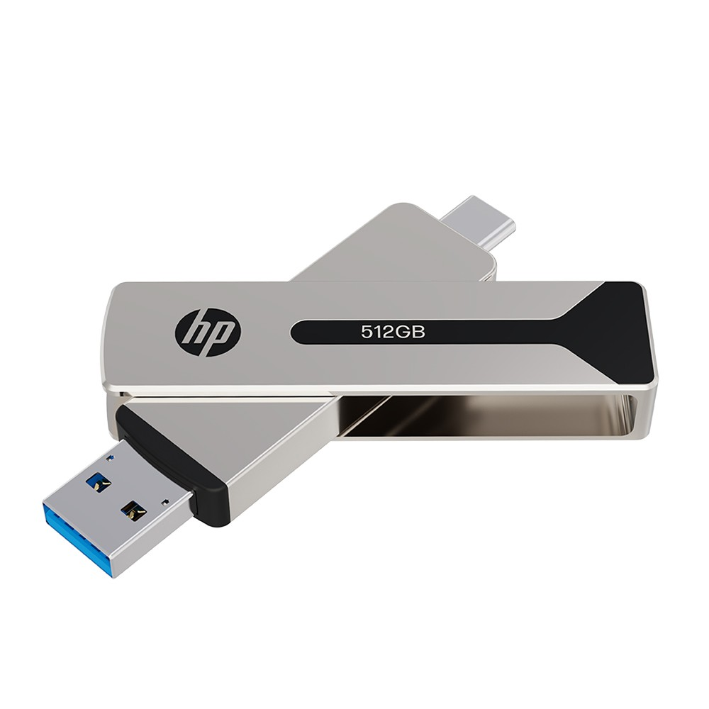 HP 512 GB USB-C/A 3.2 atmintinė