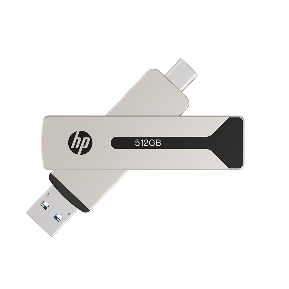 HP 512 GB USB-C/A 3.2 atmintinė
