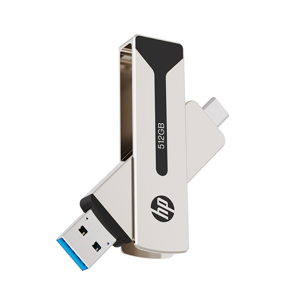 HP 512 GB USB-C/A 3.2 atmintinė