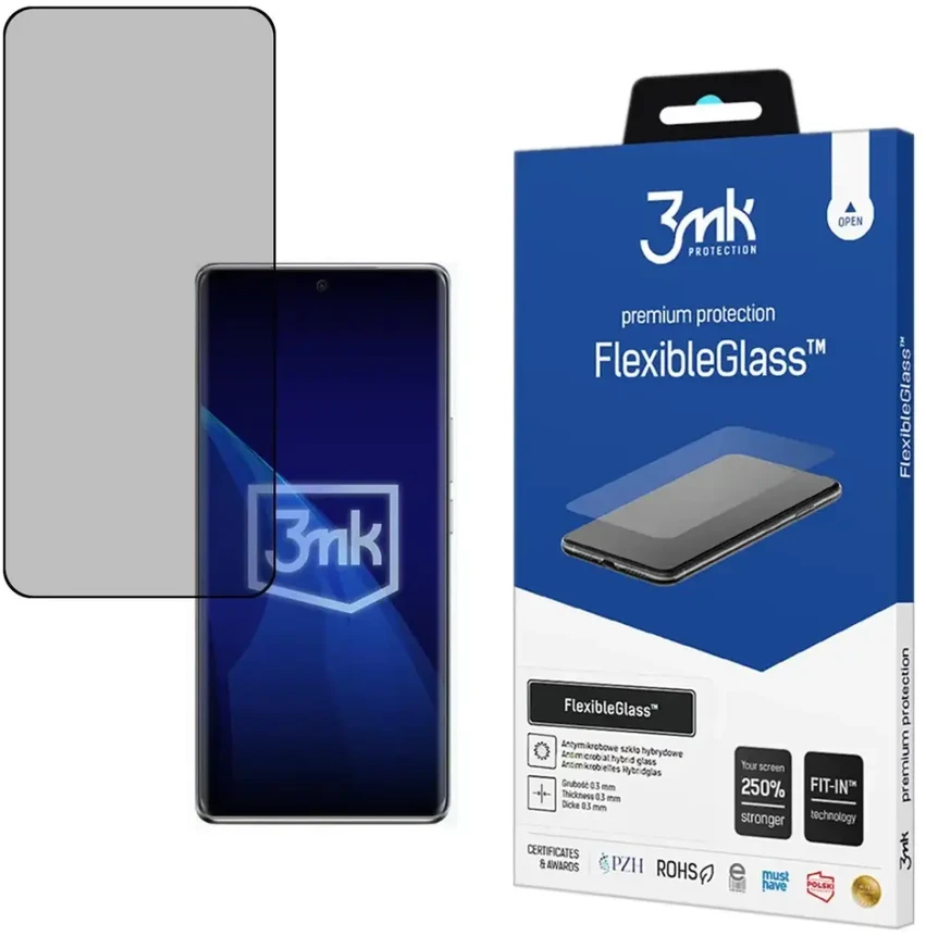 3Mk apsauga „Vivo V40 Lite 5G“ – 3mk lankstus stiklas