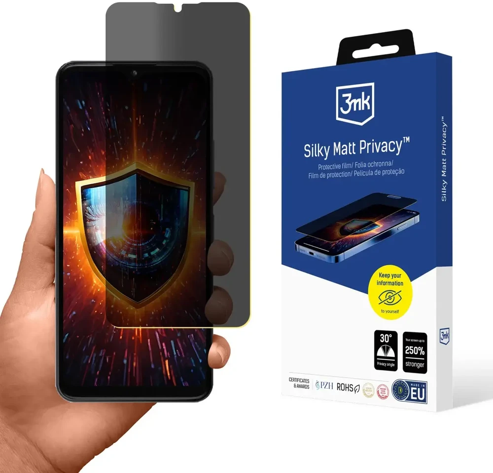 3Mk apsauga HMD Aura 2 - 3mk šilkiniai matiniai privatumo akiniai