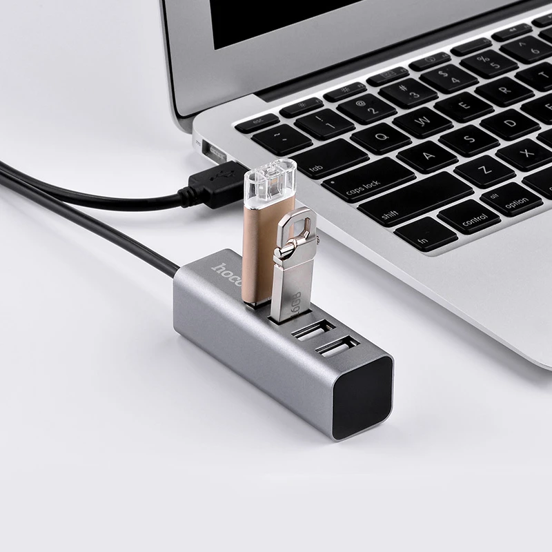 USB šakotuvas Hoco HB1 su 4 USB jungtimis