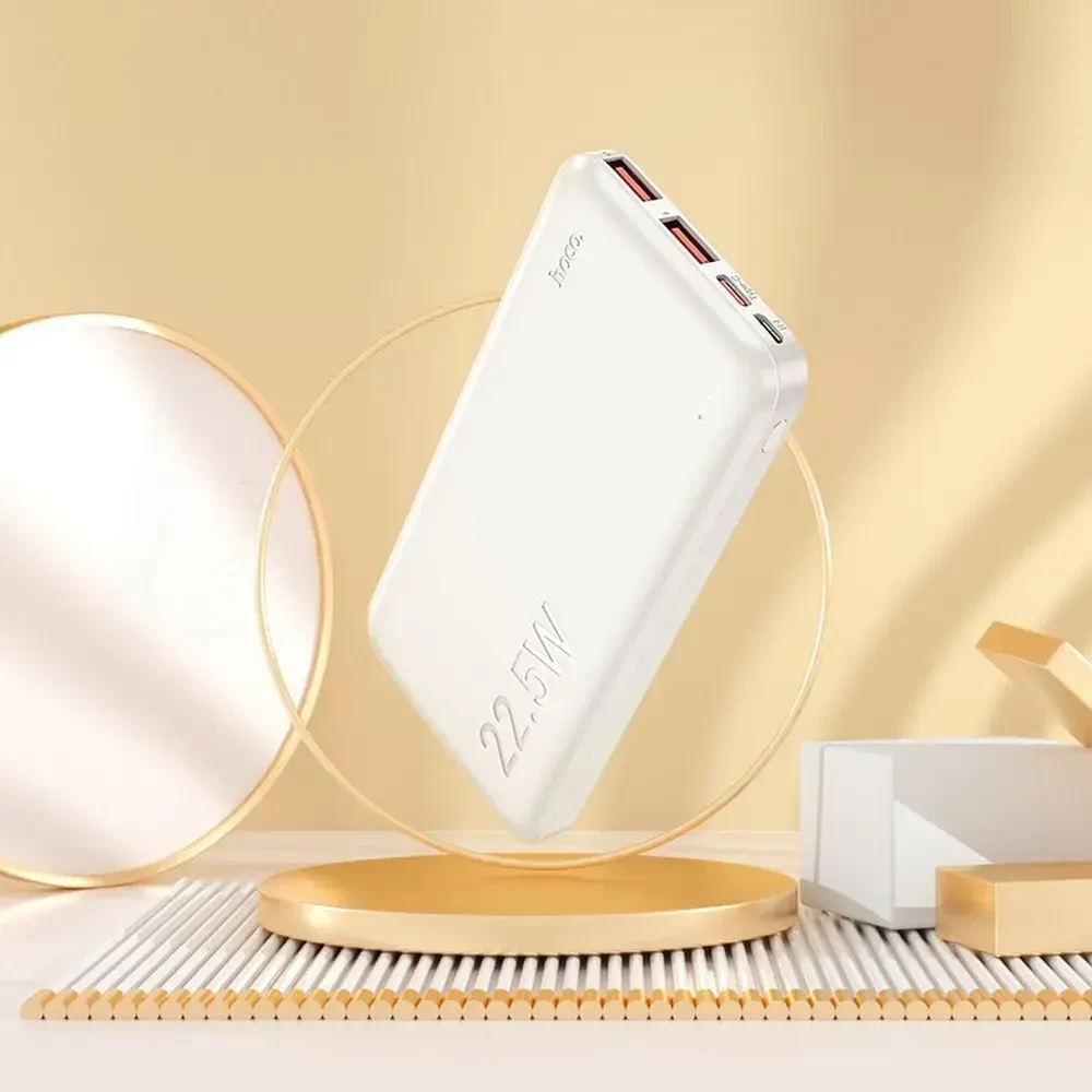 Powerbank Hoco 10000 mAh QC PD 3A 22.5W J101 baltas