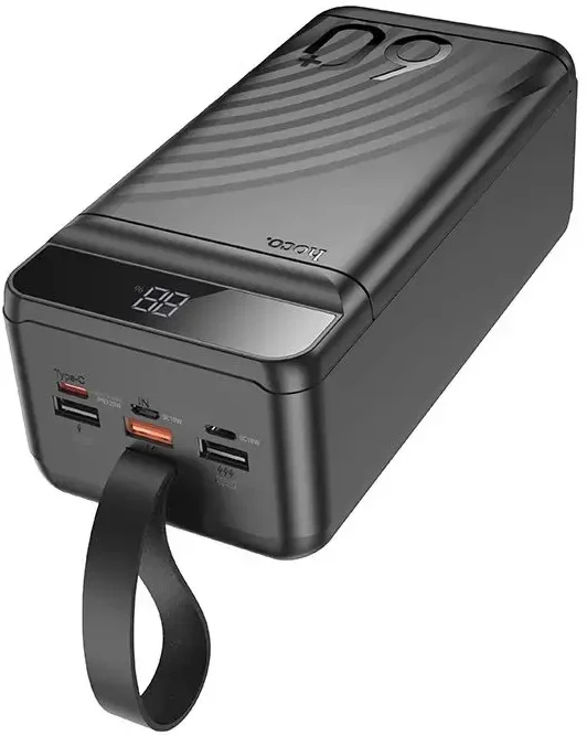 Powerbank Hoco 60000 mAh QC PD 3A 22,5W J123C juodas