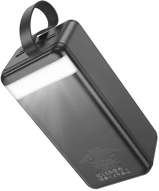 Powerbank Hoco 60000 mAh QC PD 3A 22,5W J123C juodas