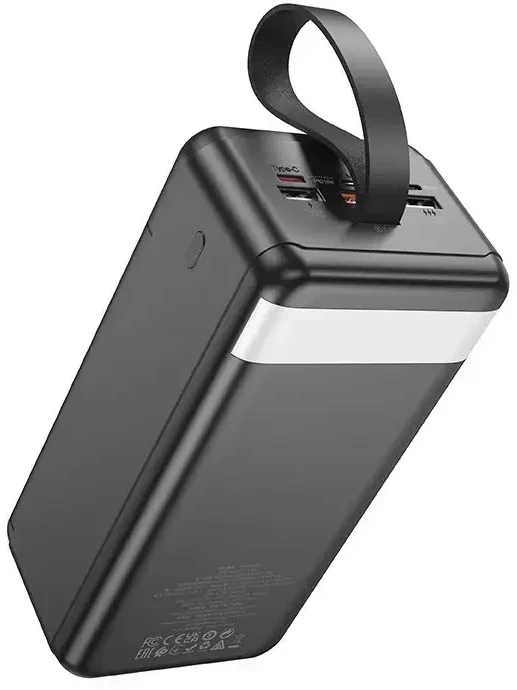 Powerbank Hoco 60000 mAh QC PD 3A 22,5W J123C juodas