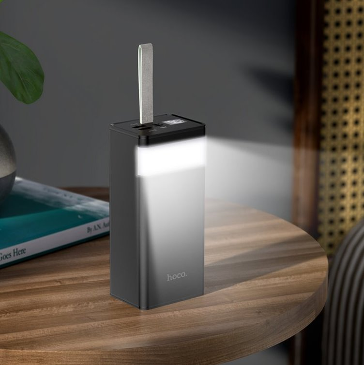Išorinė baterija Power Bank Hoco J86 22.5W Quick Charge 3.0 40000mAh juoda