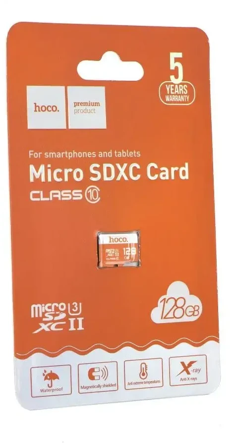 Atminties kortelė Atminties korta Hoco MicroSD 128GB (class10)