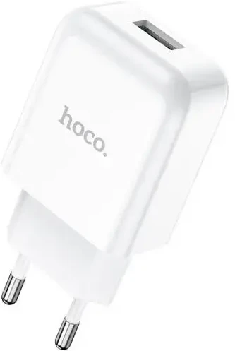 Įkroviklis Hoco N2 USB (5V 2A) baltas
