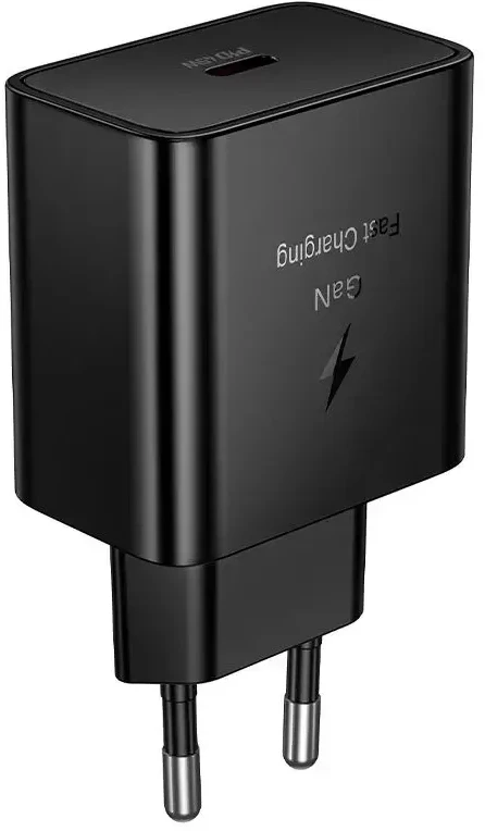 Phone charger Hoco USB C QC PD 45W N77 juodas