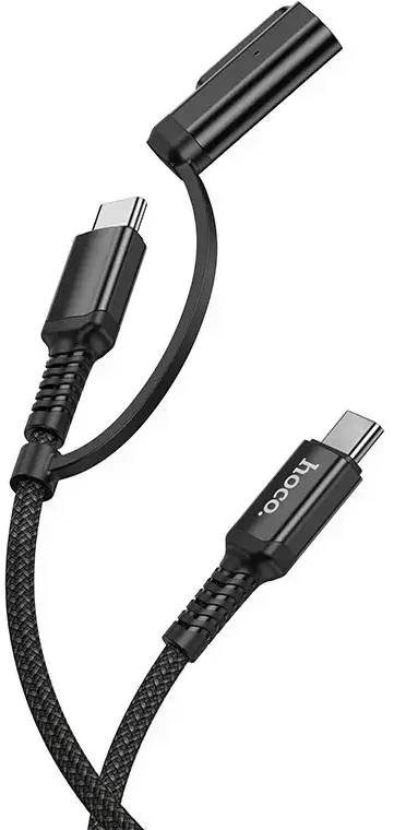 Laidas 2in1 USB C į USB C / Mag3 Hoco 240W 1,8 m U142 juodas