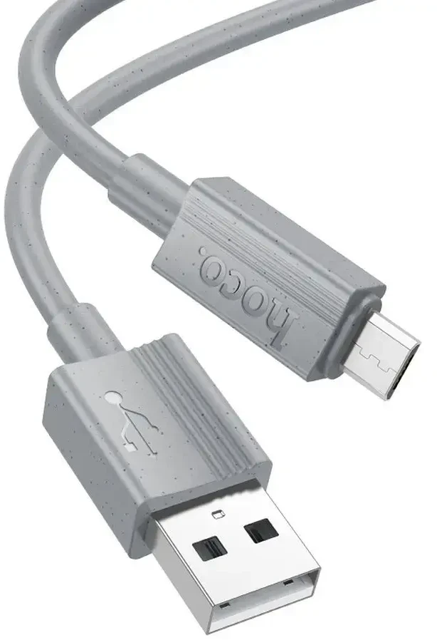 USB A į Micro USB laidas Hoco 2,4A 1 m X107 pilka