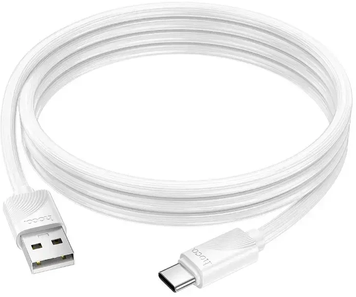 HOCO kabelis USB A į Lightning 2,4 A X114 1 m baltas