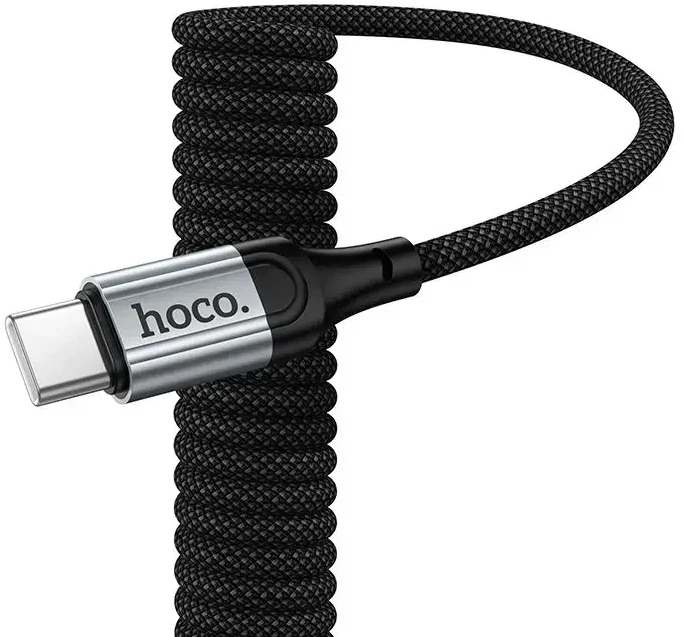 Cable USB C to CUSB Hoco PD 60W 1,5 m X121 juodas