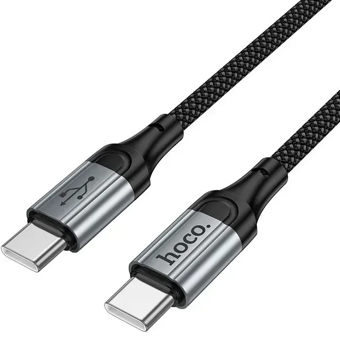 Cable USB C to CUSB Hoco PD 60W 1,5 m X121 juodas